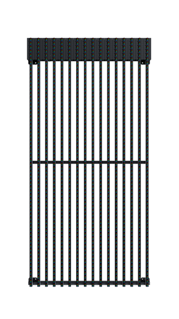 실외 광고 외관 미디어 LED 화면 투명 고정 LED 디스플레이