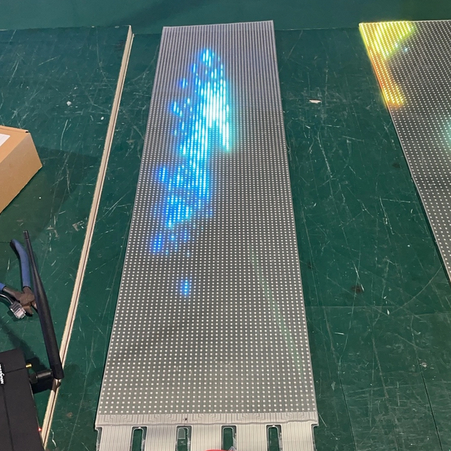 P4-P30 실내 실외 LED 크리스탈 필름 화면 유연한 투명 디스플레이