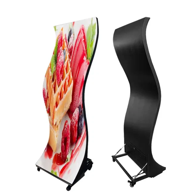 스탠드 광고 LED 포스터와 기존 간판 및 LCD 디스플레이 비교 — 어느 것이 가장 효과적일까요?